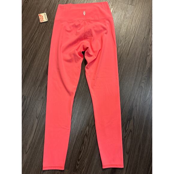 Free People NWT Neon Pink Leggings - Picture 7 of 7